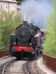 train à vapeur