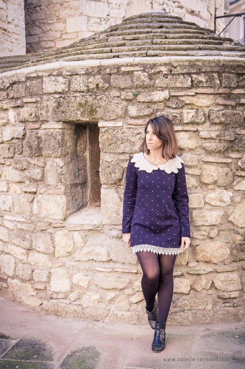 Robe SheInside Collant HyperU Bottines André