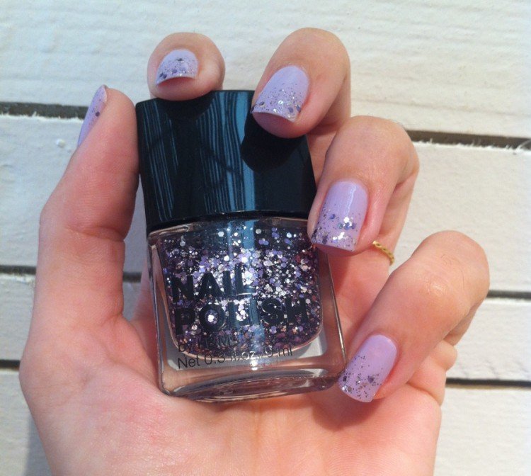 violet et paillettes