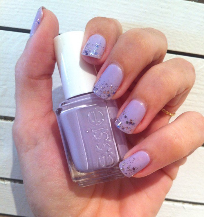 violet et paillettes
