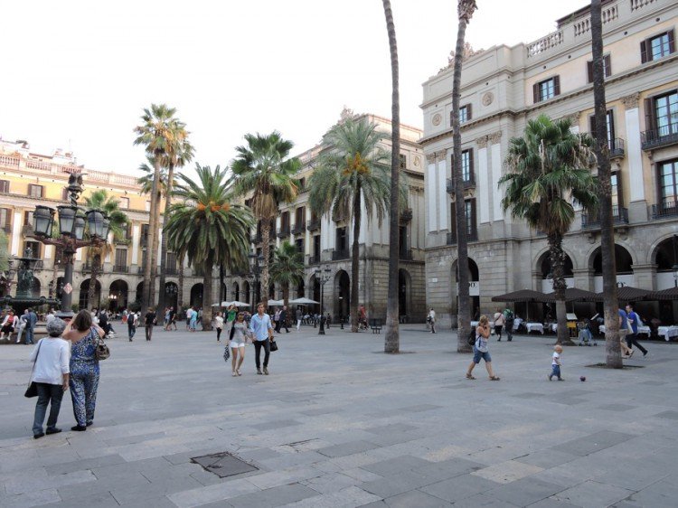 Place Reial. Quartier Gotic