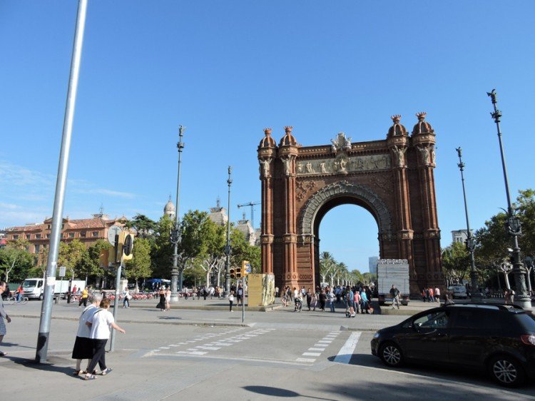 Arc de Triomphe. Quartier de l'Eixample