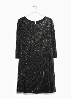 Robe perles et sequins 119,99 - Mango