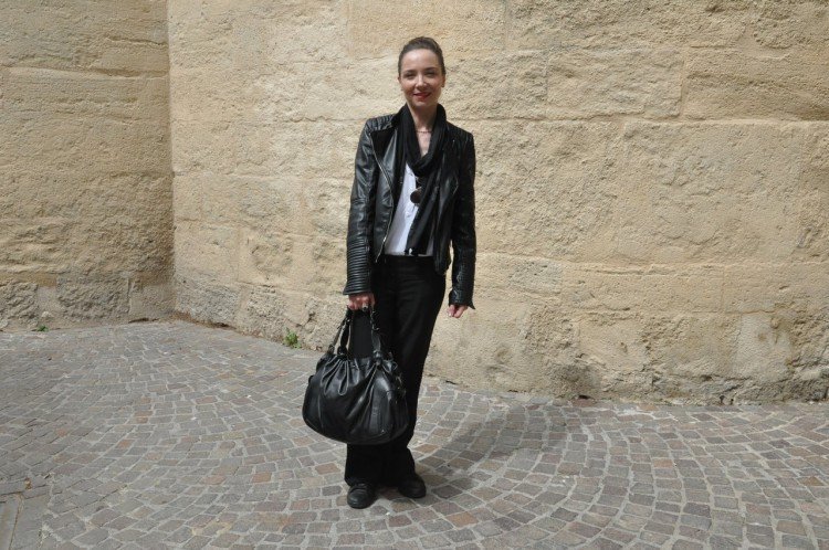 look noir et blanc