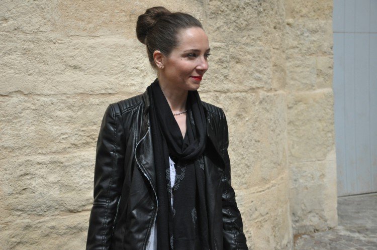 Look noir et blanc