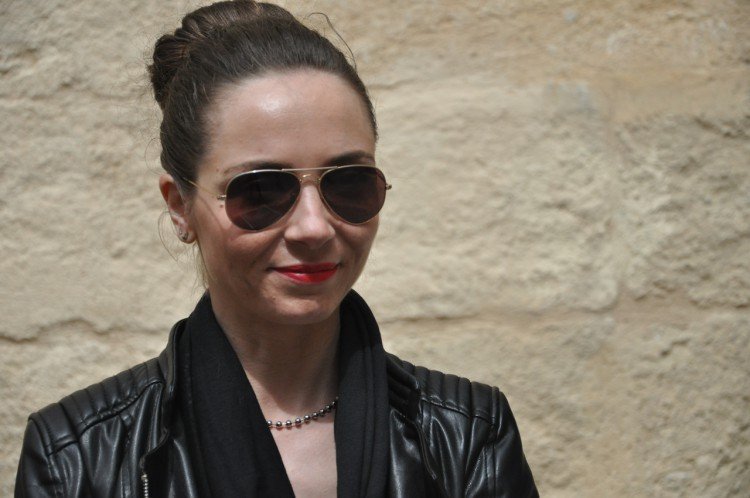 Look noir et blanc