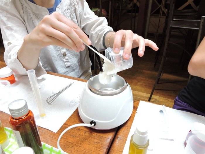 les ateliers cosmétiques de Marie