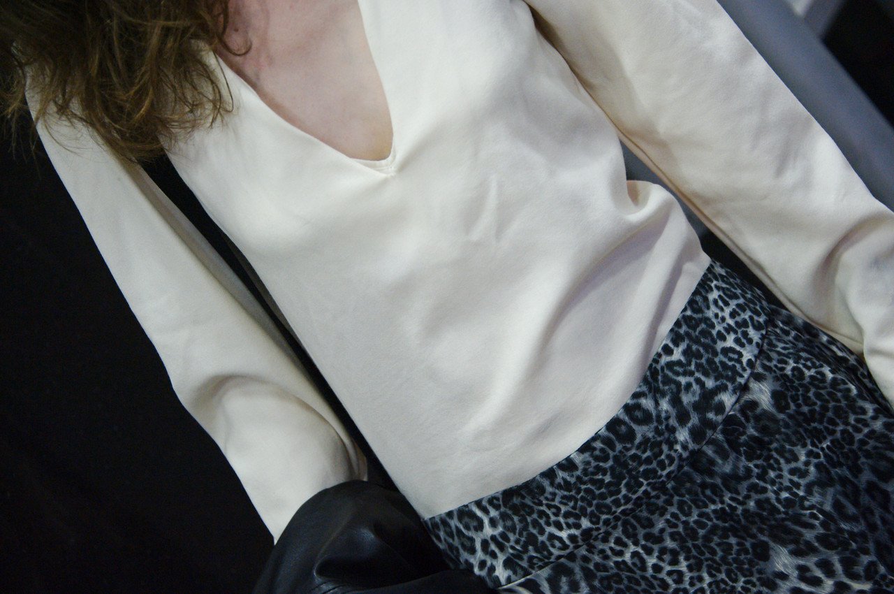 Look Robe Mademoiselle Socialite Léopard New-York