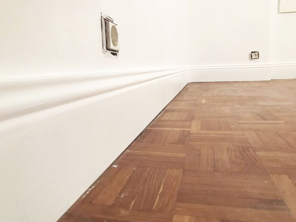 travaux, rénovation, parquet, bois, chambre, lcdm
