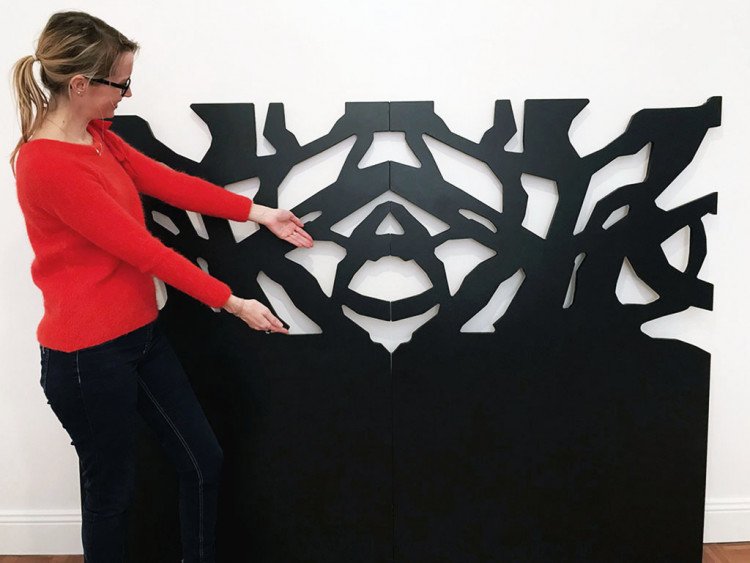 tête de lit, collectif du lit, lcdm, peinture noire
