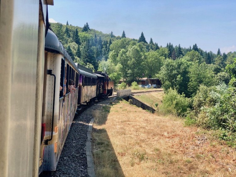 Le petit train à vapeur des Cévennes