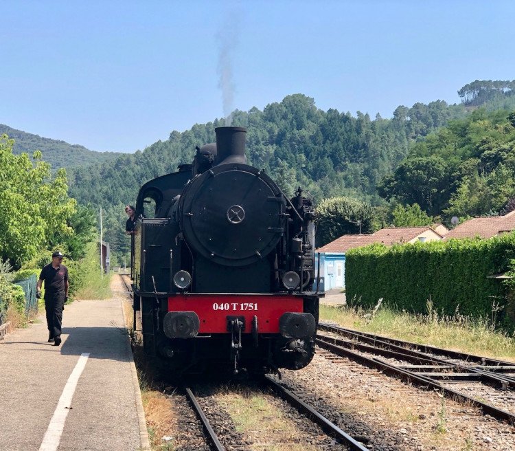 Le petit train à vapeur des Cévennes
