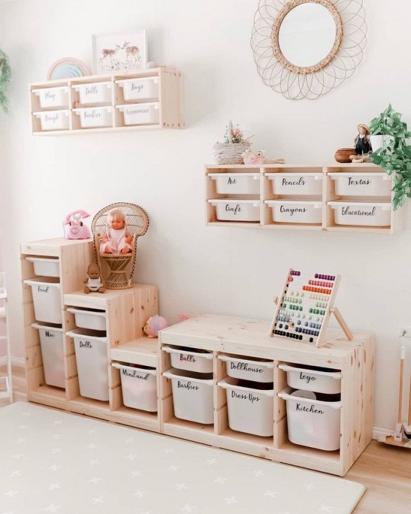 rangements chambre d'enfant