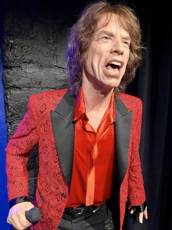 Mick Jagger statue de cire musée Grévin à Paris