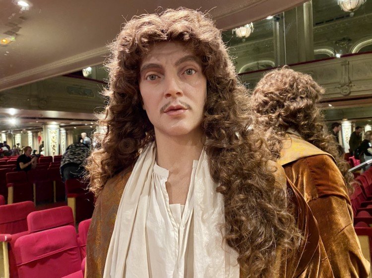 Molière statue de cire musée Grévin à Paris