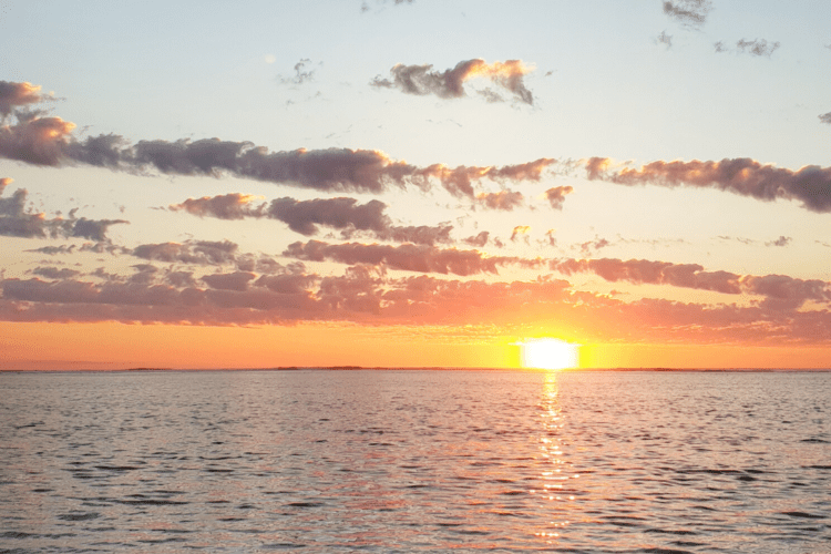 coucher de soleil