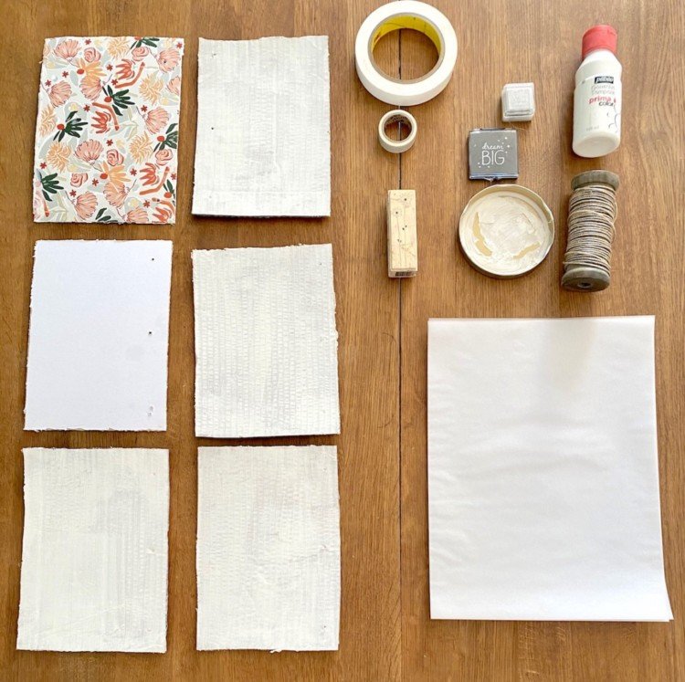 matériel pour Herbier et presse à fleurs