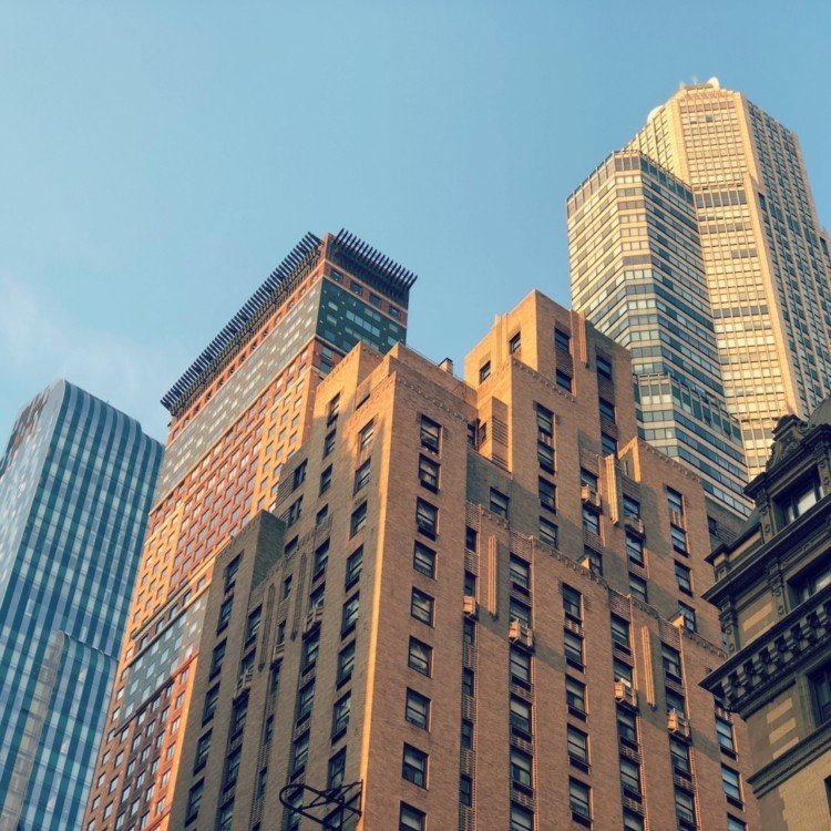 Gratte ciel photo de rue New York