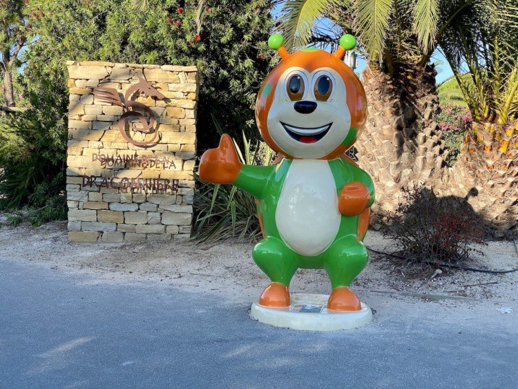 mascotte camping de la dragonniere