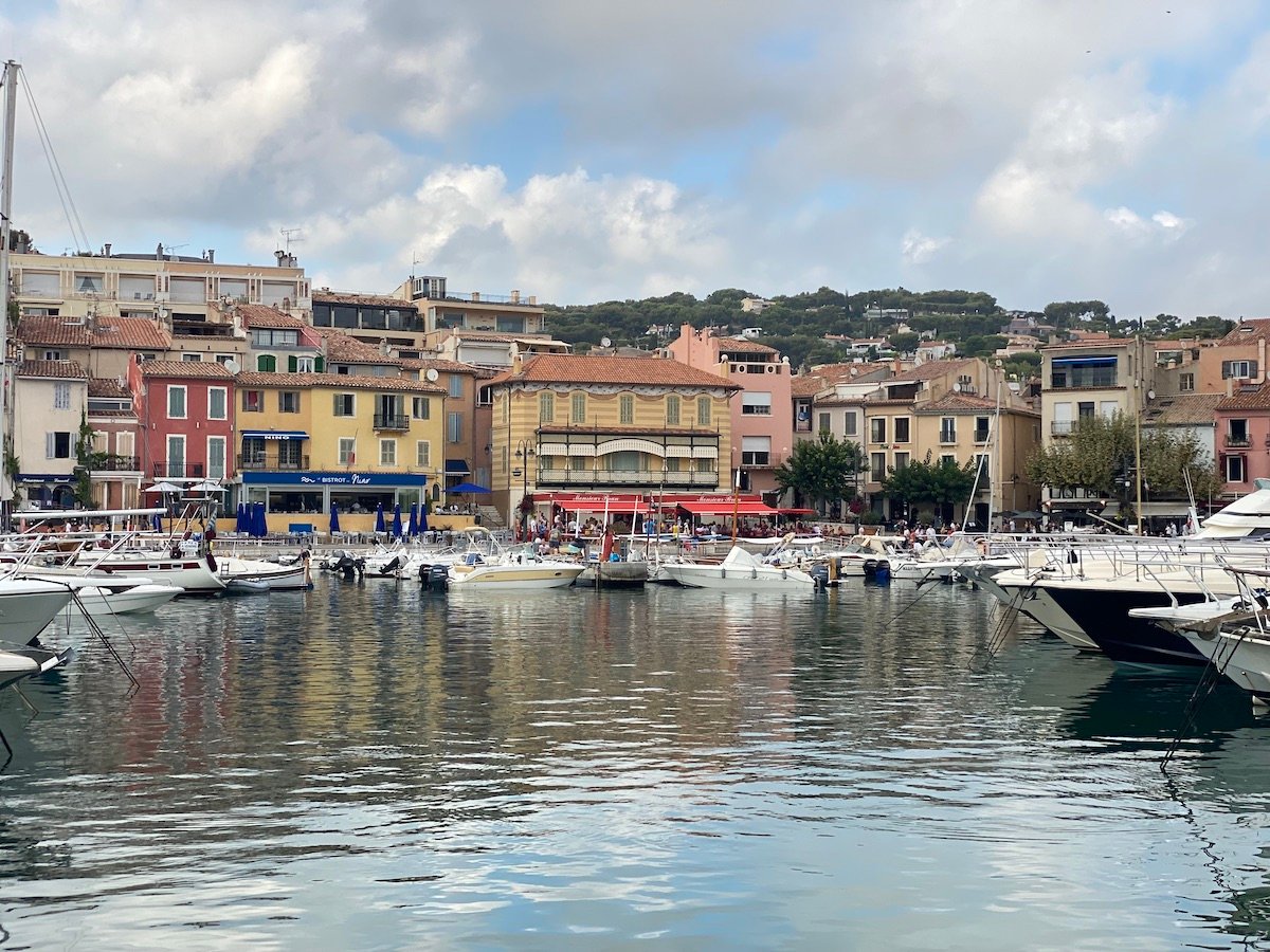Monsieur Brun restaurant et port de Cassis