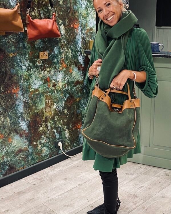 Carlos Artemis creation sac besace cuir
